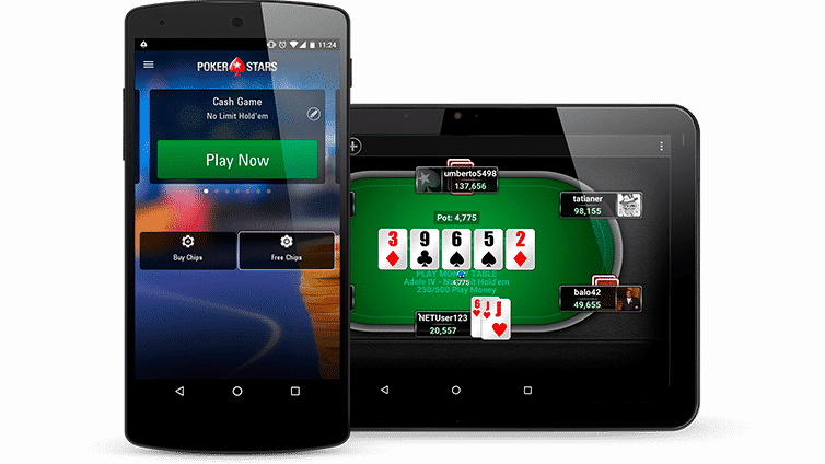 покер старс приложение с игрой на деньги